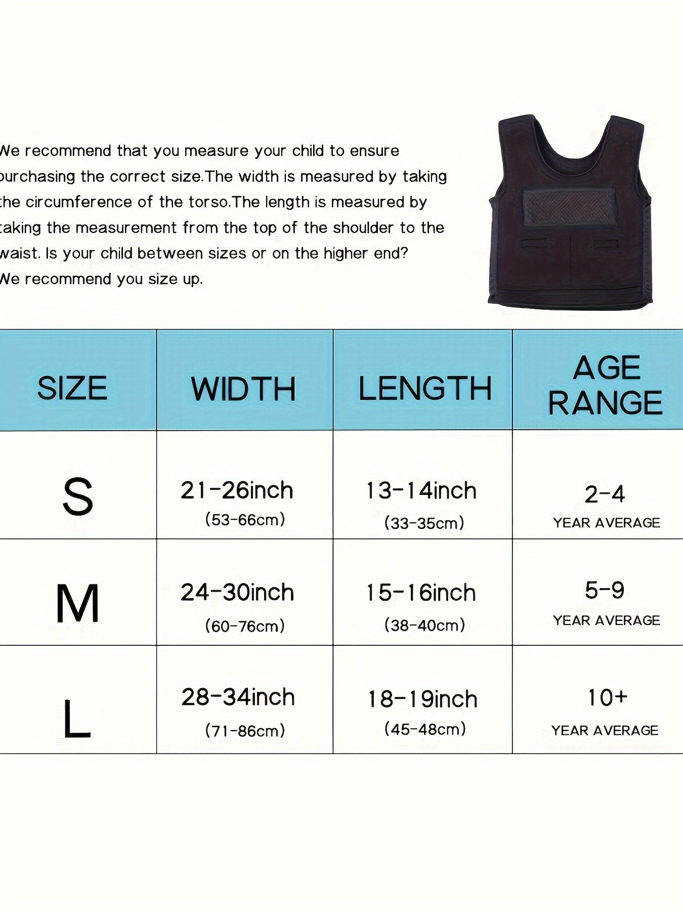 Sensory Compression Vest