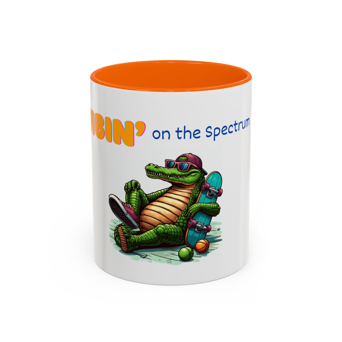 Accent Coffee Mug – Colourful Ceramic Mug Celebrating Neurodivergent Joy