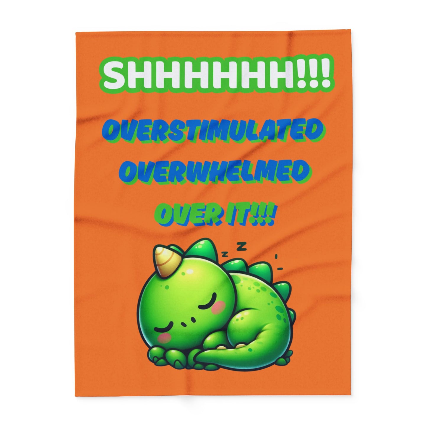 Cute Dinosaur Fleece Blanket – Colourful, Soft Throw for Children & Home