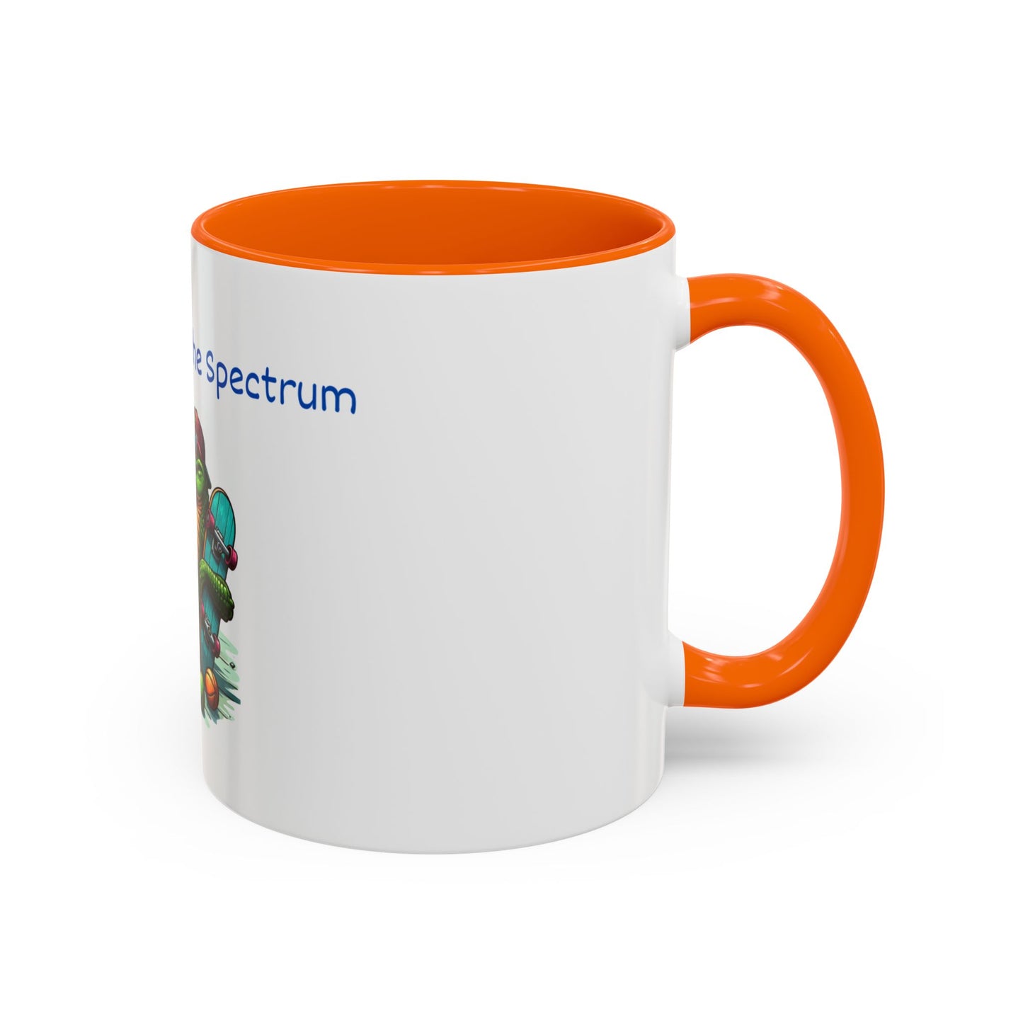 Accent Coffee Mug – Colourful Ceramic Mug Celebrating Neurodivergent Joy