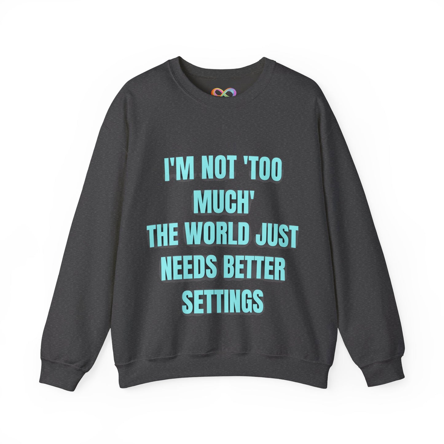 Better Settings Crewneck – Unisex Heavy Blend Sweatshirt