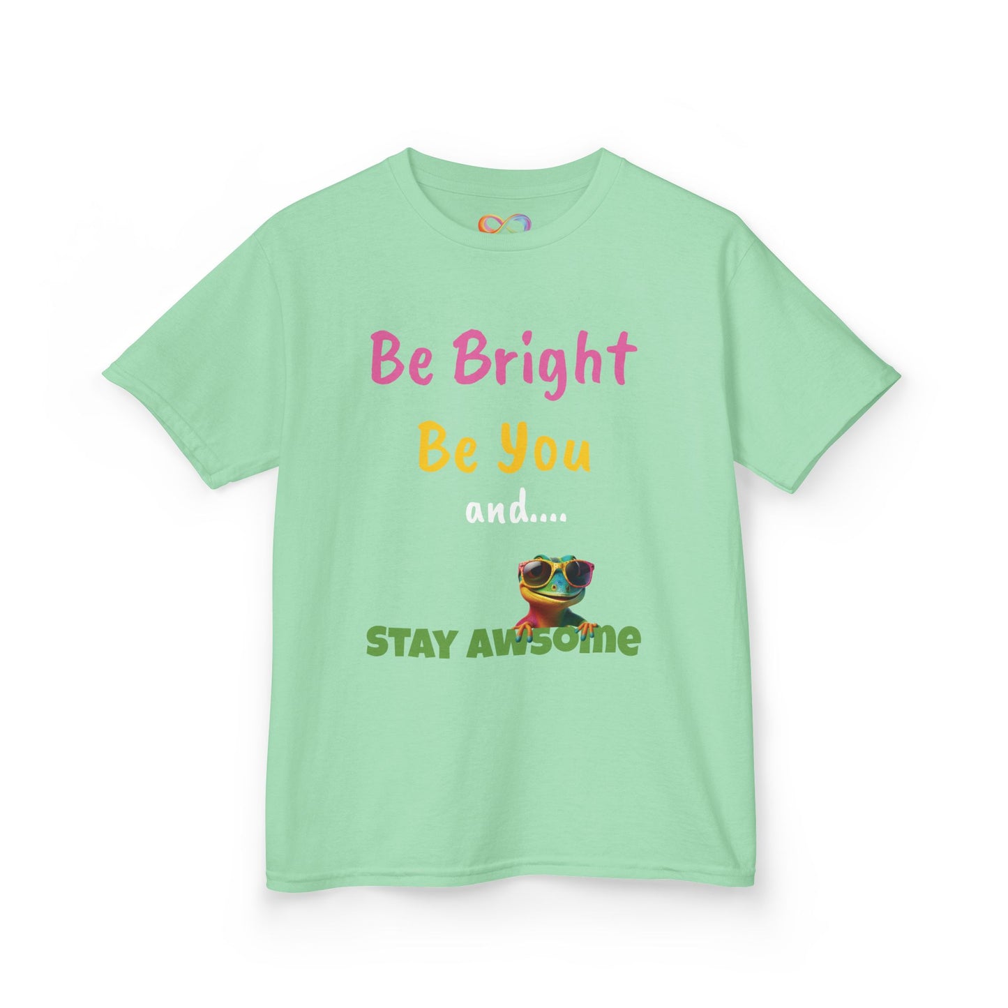 Be Bright Kids Tee – Colourful Cotton Shirt for Everyday Joy
