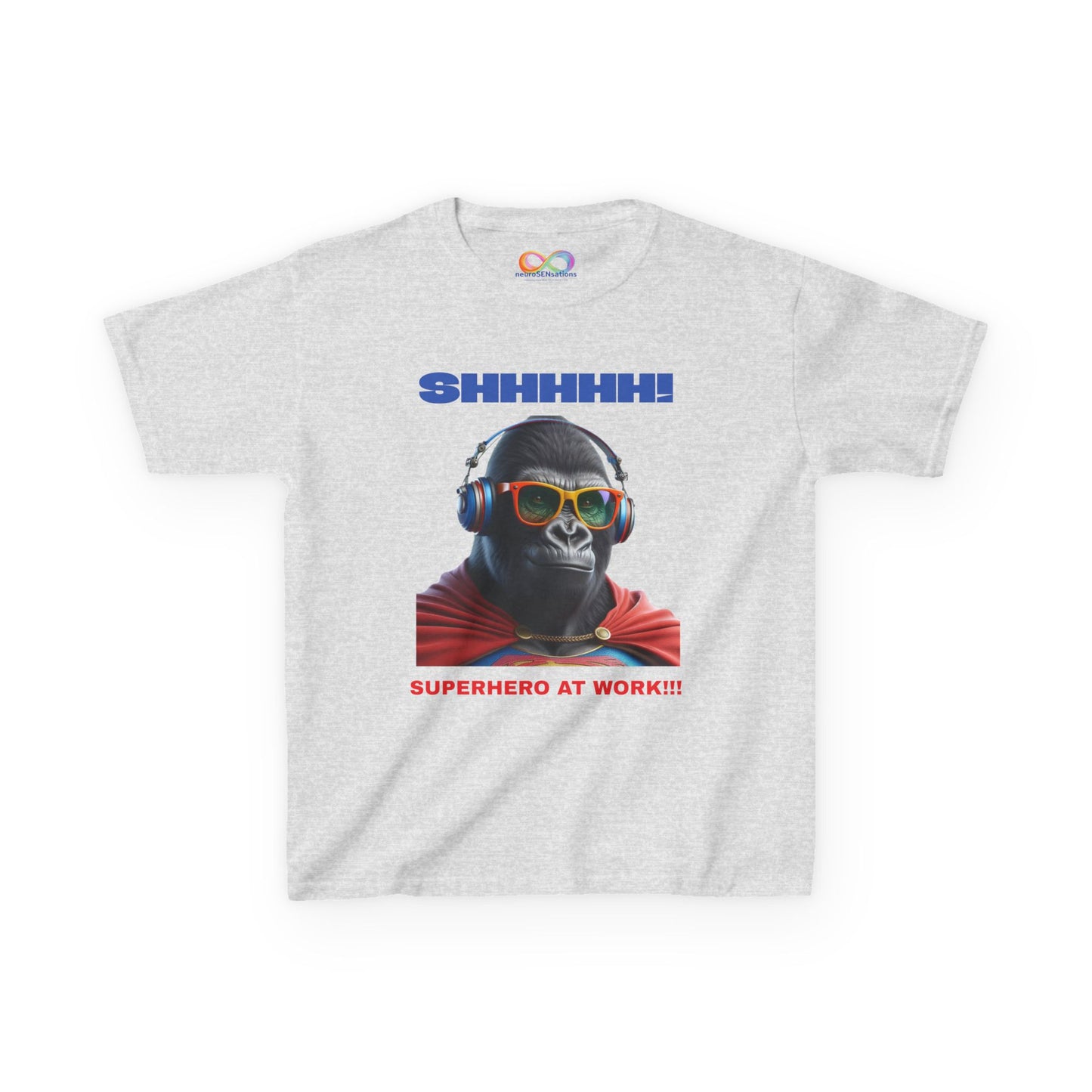 Boys Cotton Tee – Superhero Energy Edition