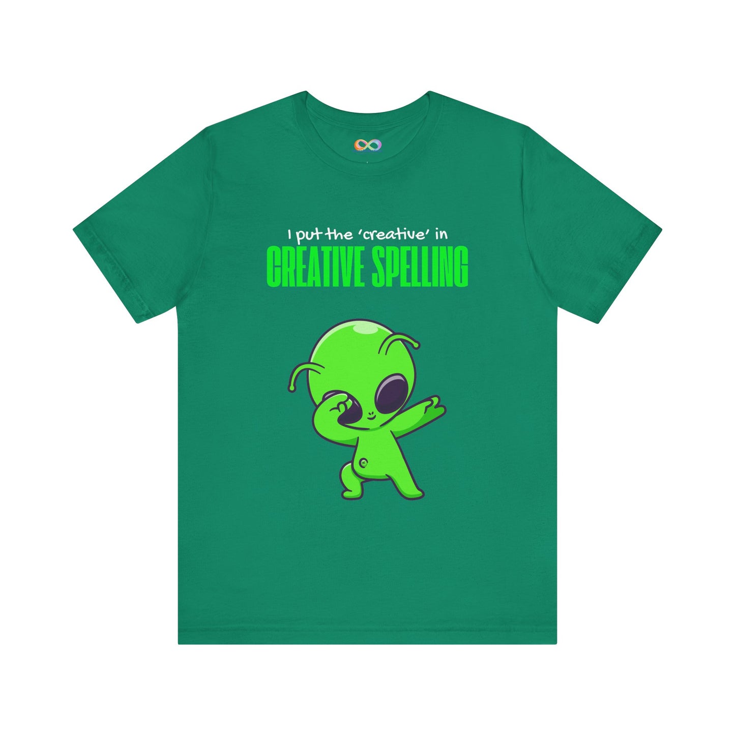 I Pur the 'creative' in creative spelling Unisex Jersey Tee