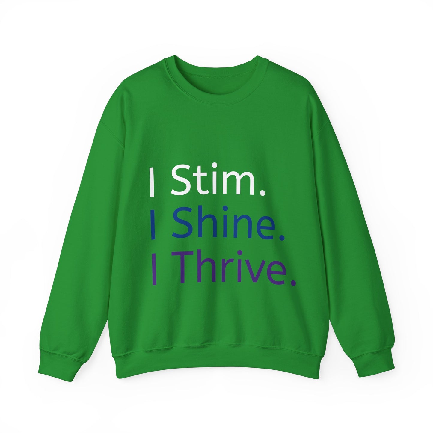 Empowerment Unisex Crewneck – Cosy Cotton Sweatshirt for Neurodivergent Joy