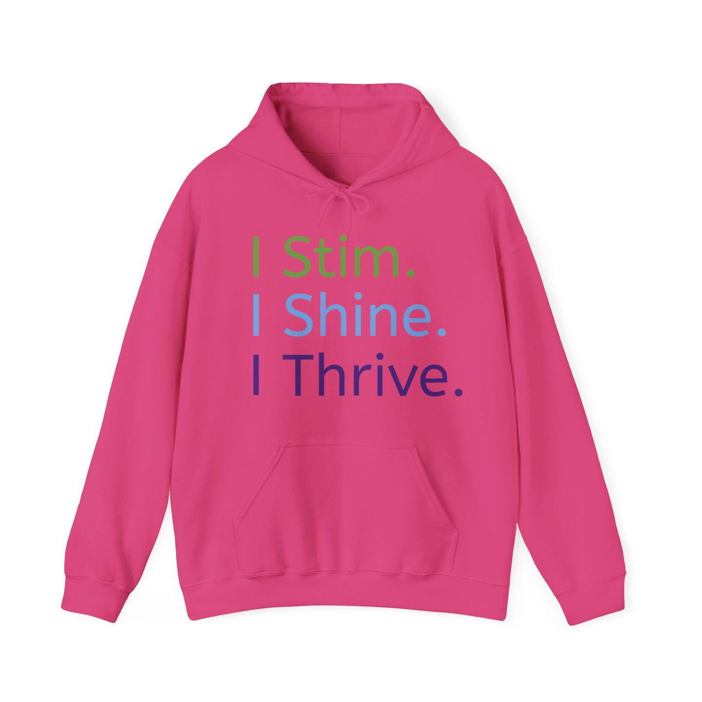 Empowerment Unisex Hoodie – Cosy Cotton Sweatshirt for Neurodivergent Joy