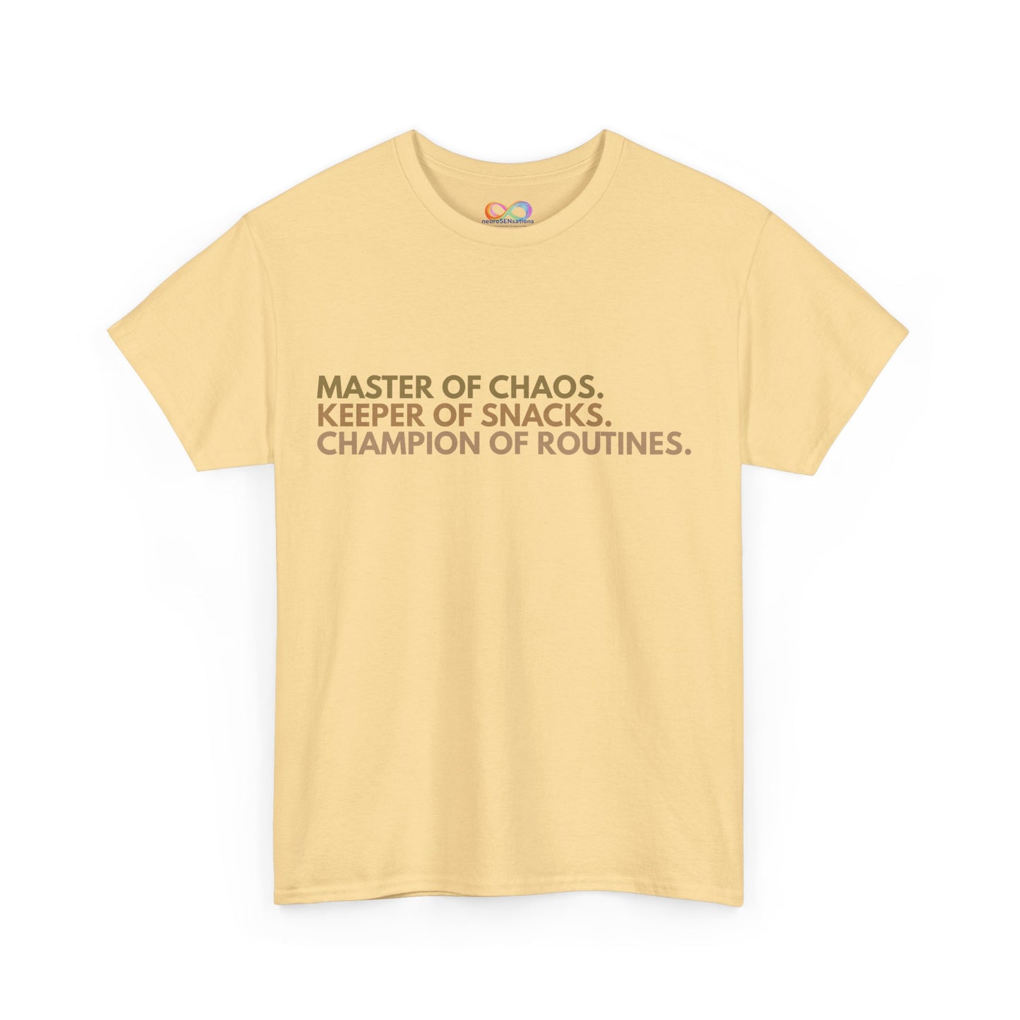 Master of Chaos Tee – Unisex Cotton Statement Shirt