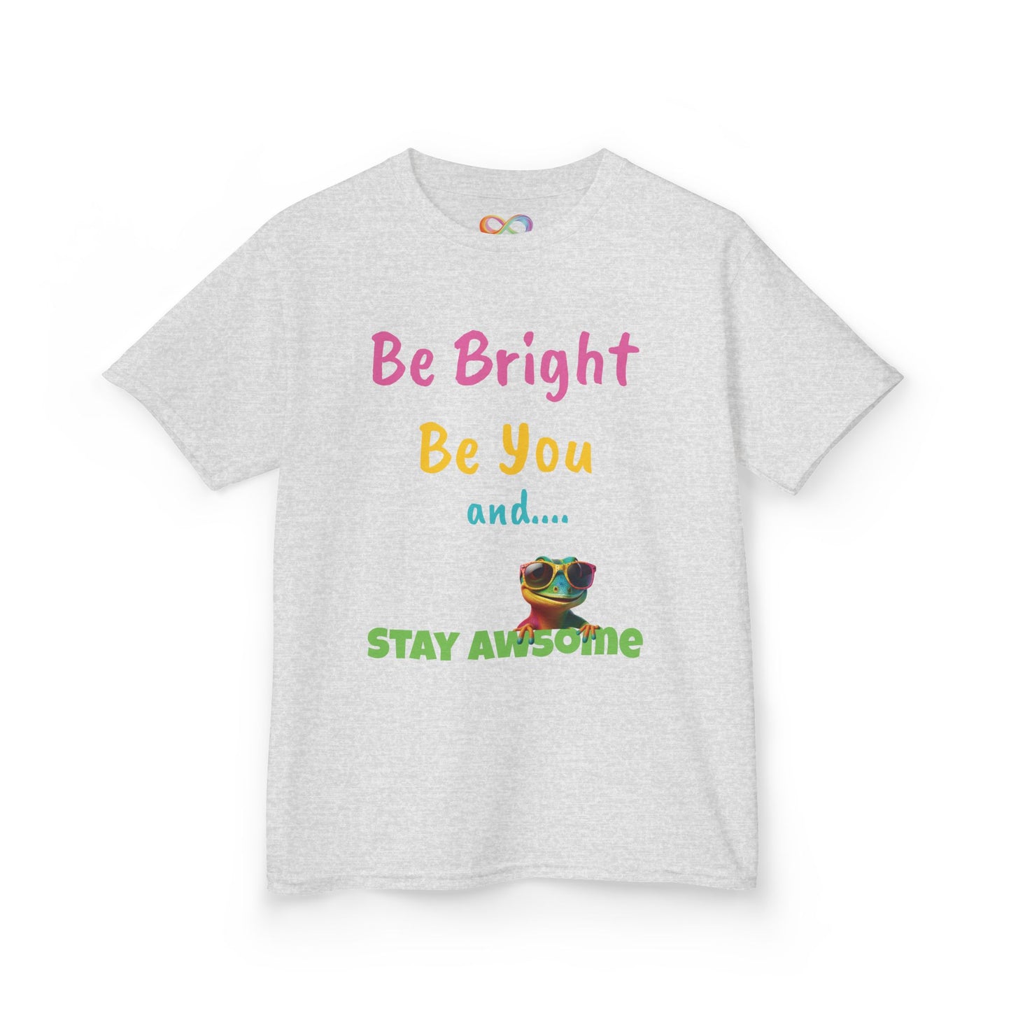 Be Bright Kids Tee – Colourful Cotton Shirt for Everyday Joy