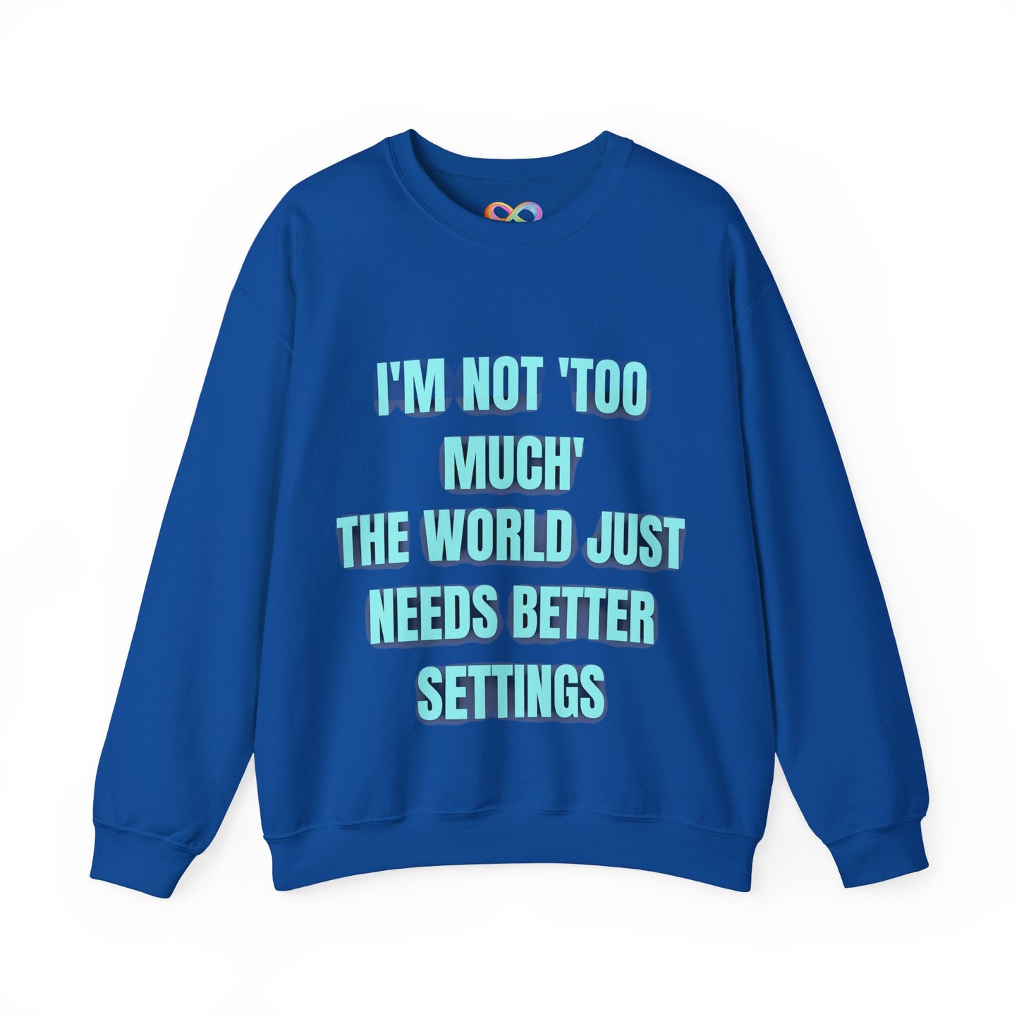 Better Settings Crewneck – Unisex Heavy Blend Sweatshirt