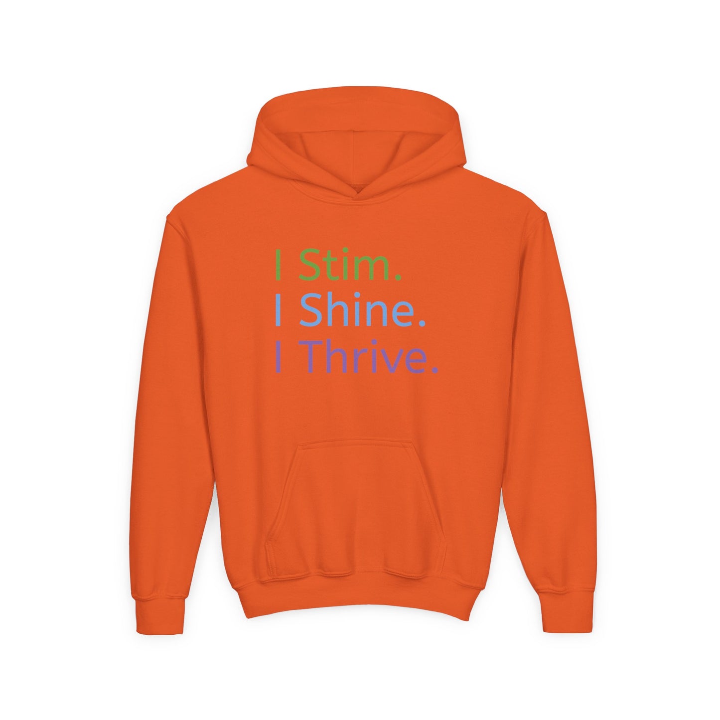 Empowerment Youth Hoodie – Cosy Cotton Sweatshirt for Neurodivergent Joy