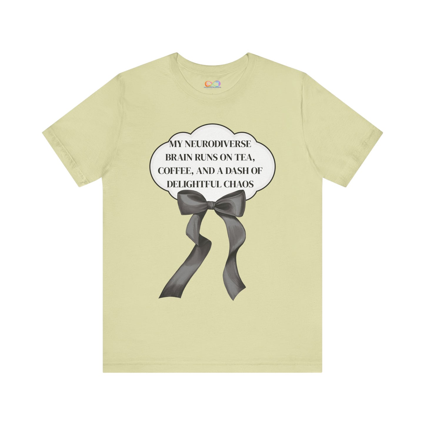 My Neurodiverse Brain Tee – Graphic Cotton Shirt for Creative Expression