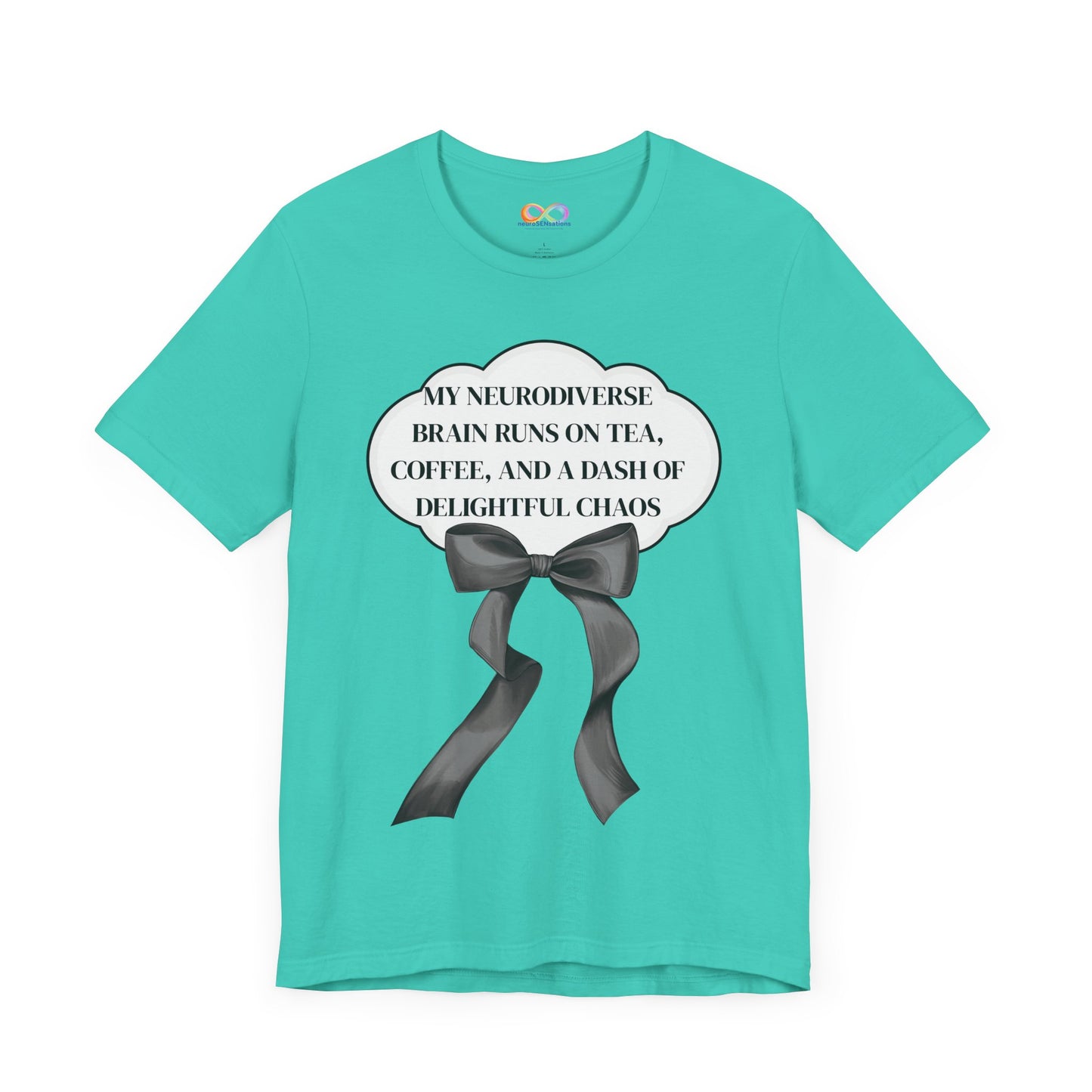 My Neurodiverse Brain Tee – Graphic Cotton Shirt for Creative Expression