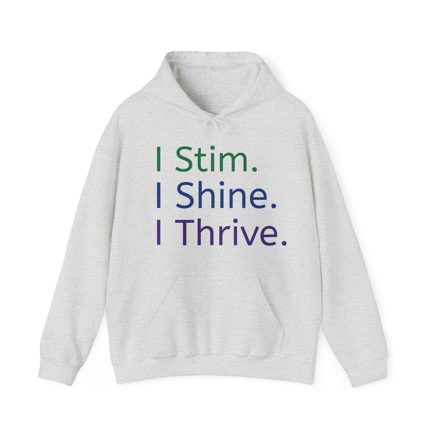 Empowerment Unisex Hoodie – Cosy Cotton Sweatshirt for Neurodivergent Joy