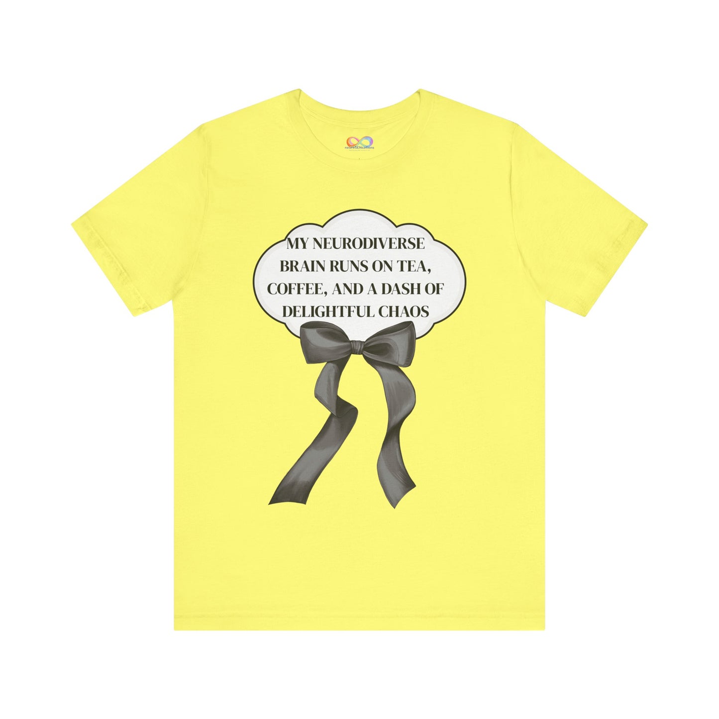 My Neurodiverse Brain Tee – Graphic Cotton Shirt for Creative Expression