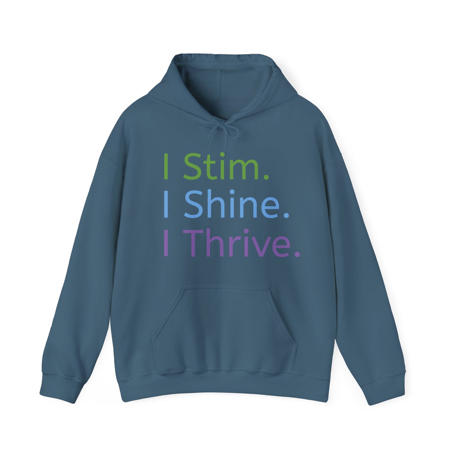 Empowerment Unisex Hoodie – Cosy Cotton Sweatshirt for Neurodivergent Joy