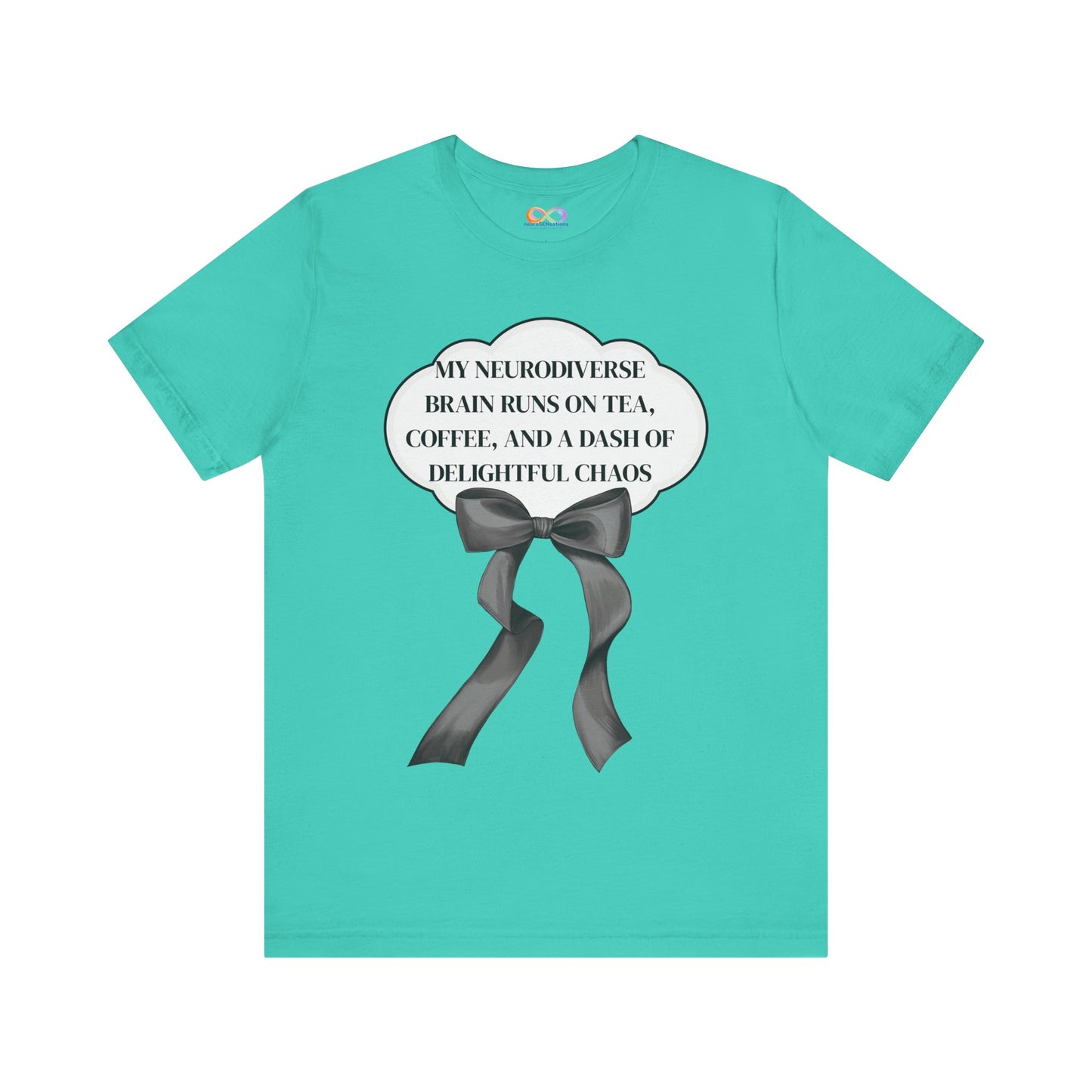 My Neurodiverse Brain Tee – Graphic Cotton Shirt for Creative Expression