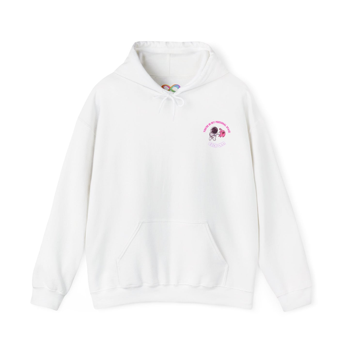 Cosy Unisex Hooded Sweatshirt- You're In My Space