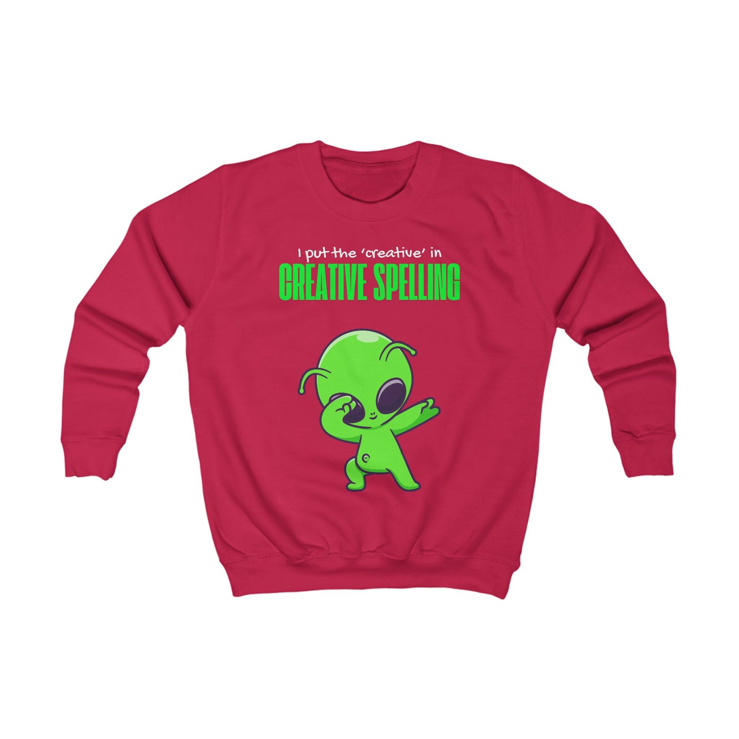 Creative Kids Sweatshirt – Spelling Fun Edition