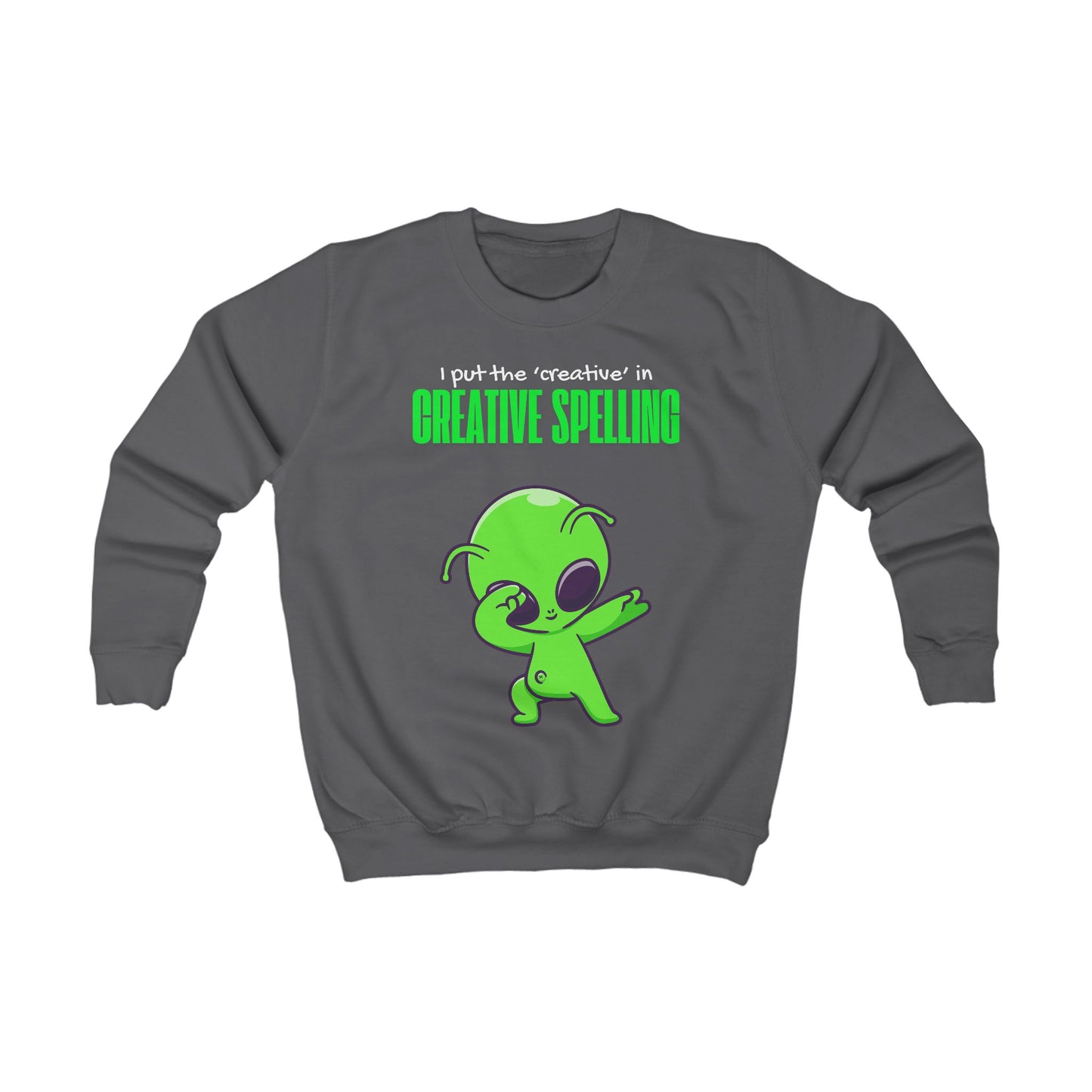 Creative Kids Sweatshirt – Spelling Fun Edition