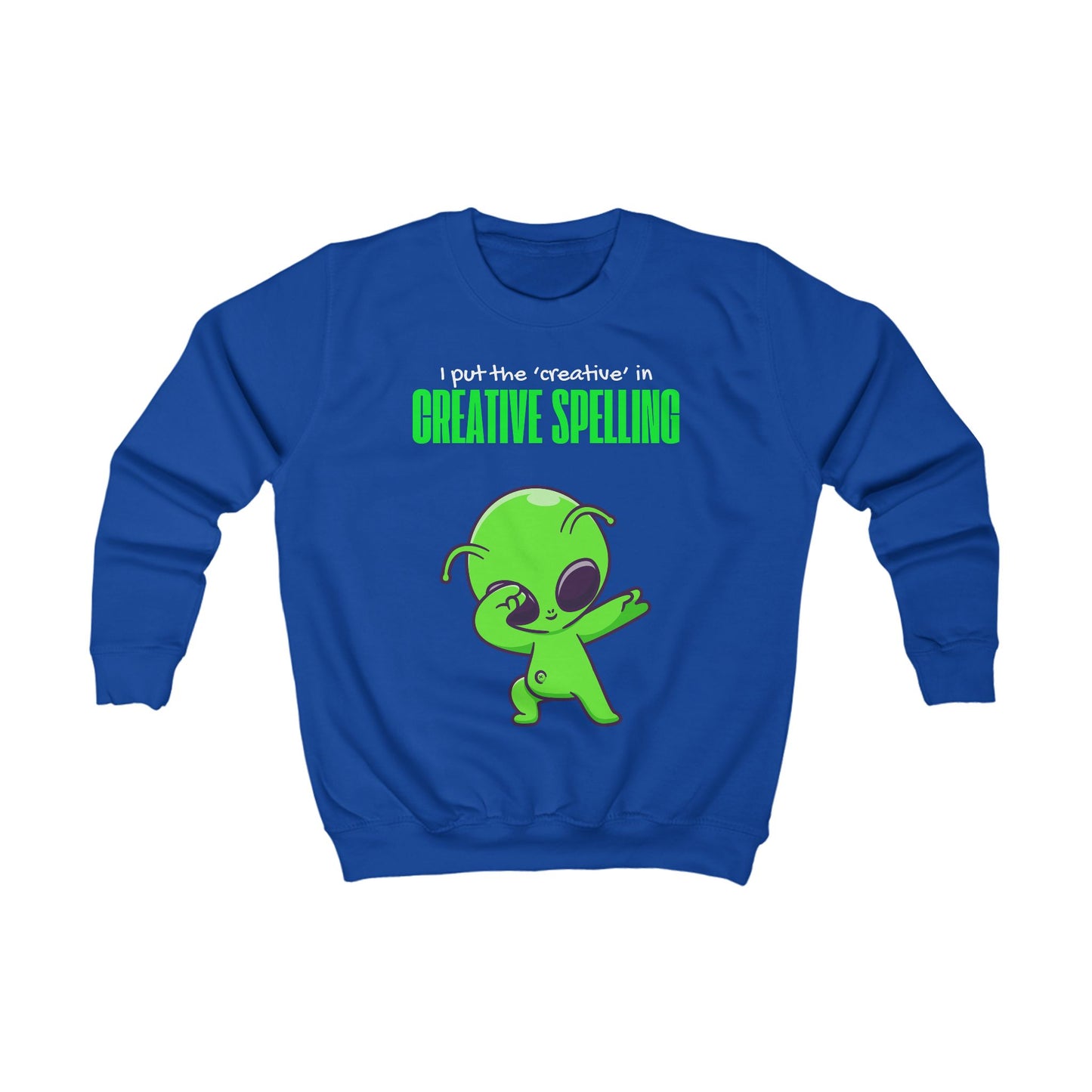 Creative Kids Sweatshirt – Spelling Fun Edition