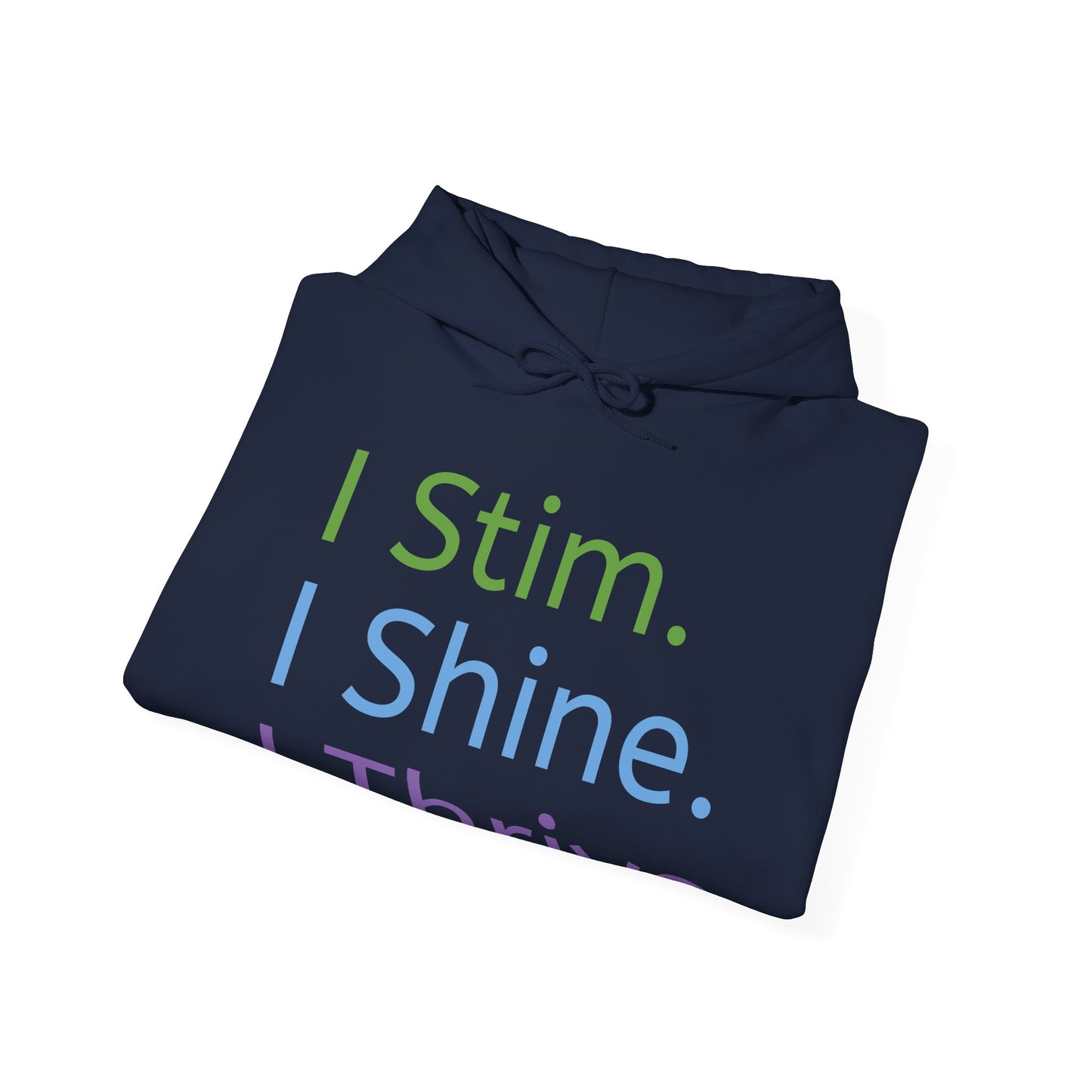 Empowerment Unisex Hoodie – Cosy Cotton Sweatshirt for Neurodivergent Joy