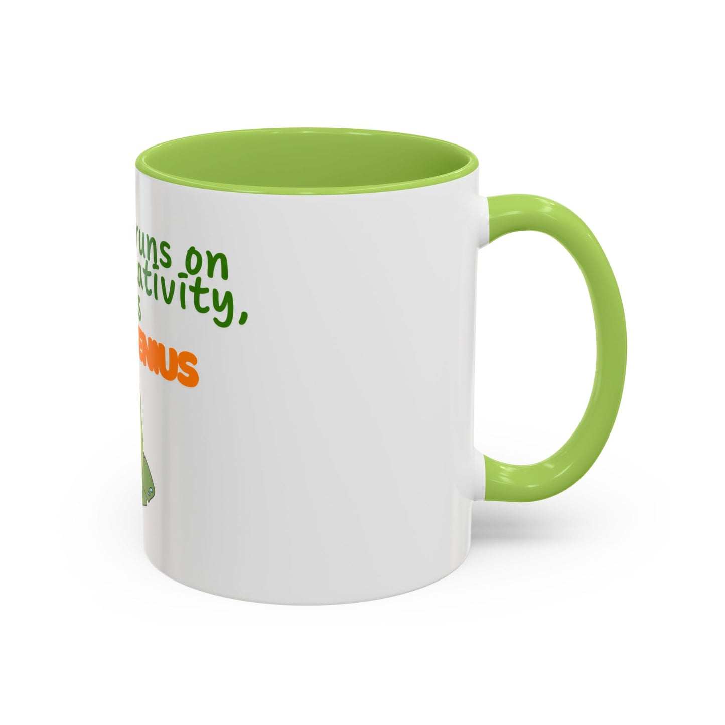 Pure Genius Mug – 11oz Accent Ceramic Drinkware