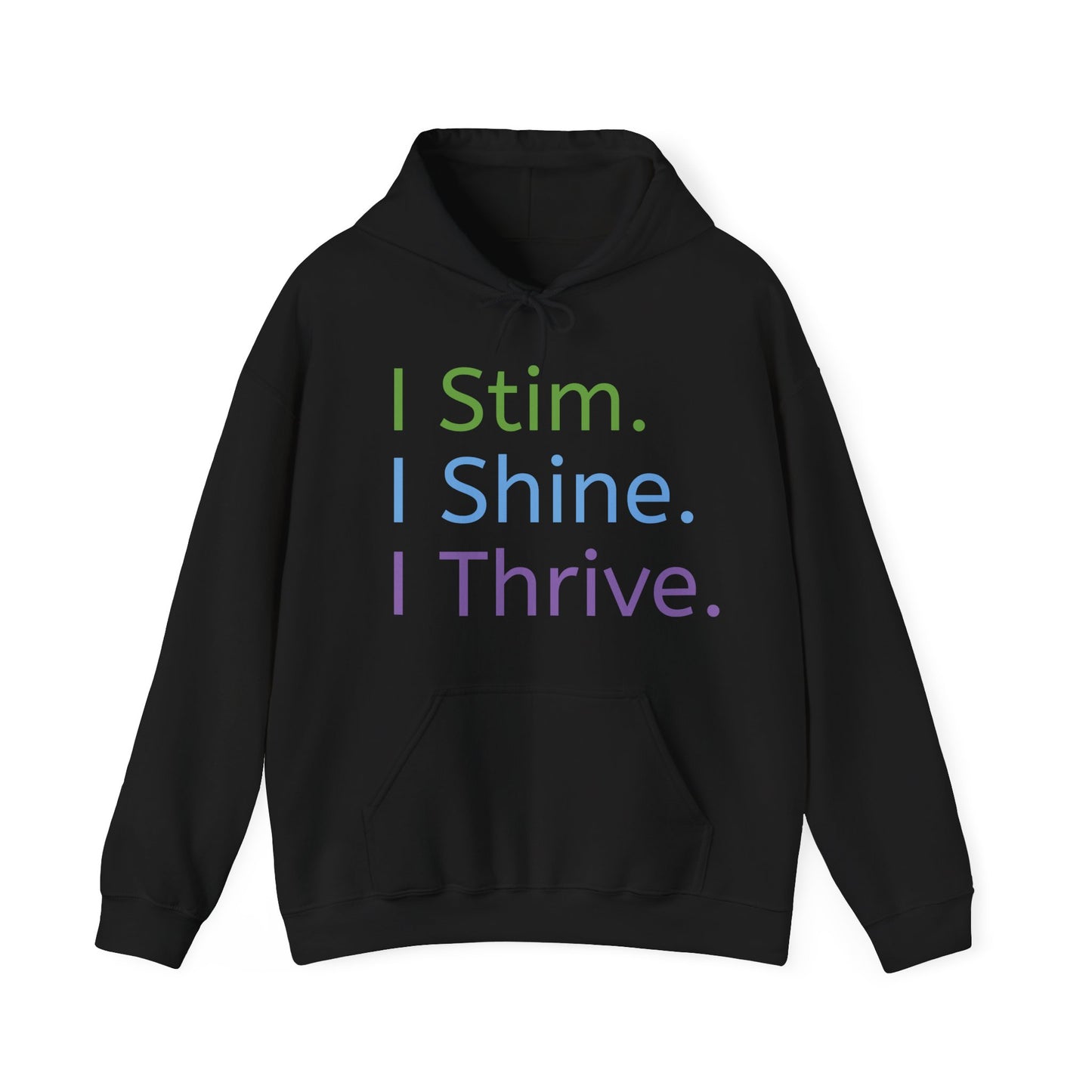 Empowerment Unisex Hoodie – Cosy Cotton Sweatshirt for Neurodivergent Joy