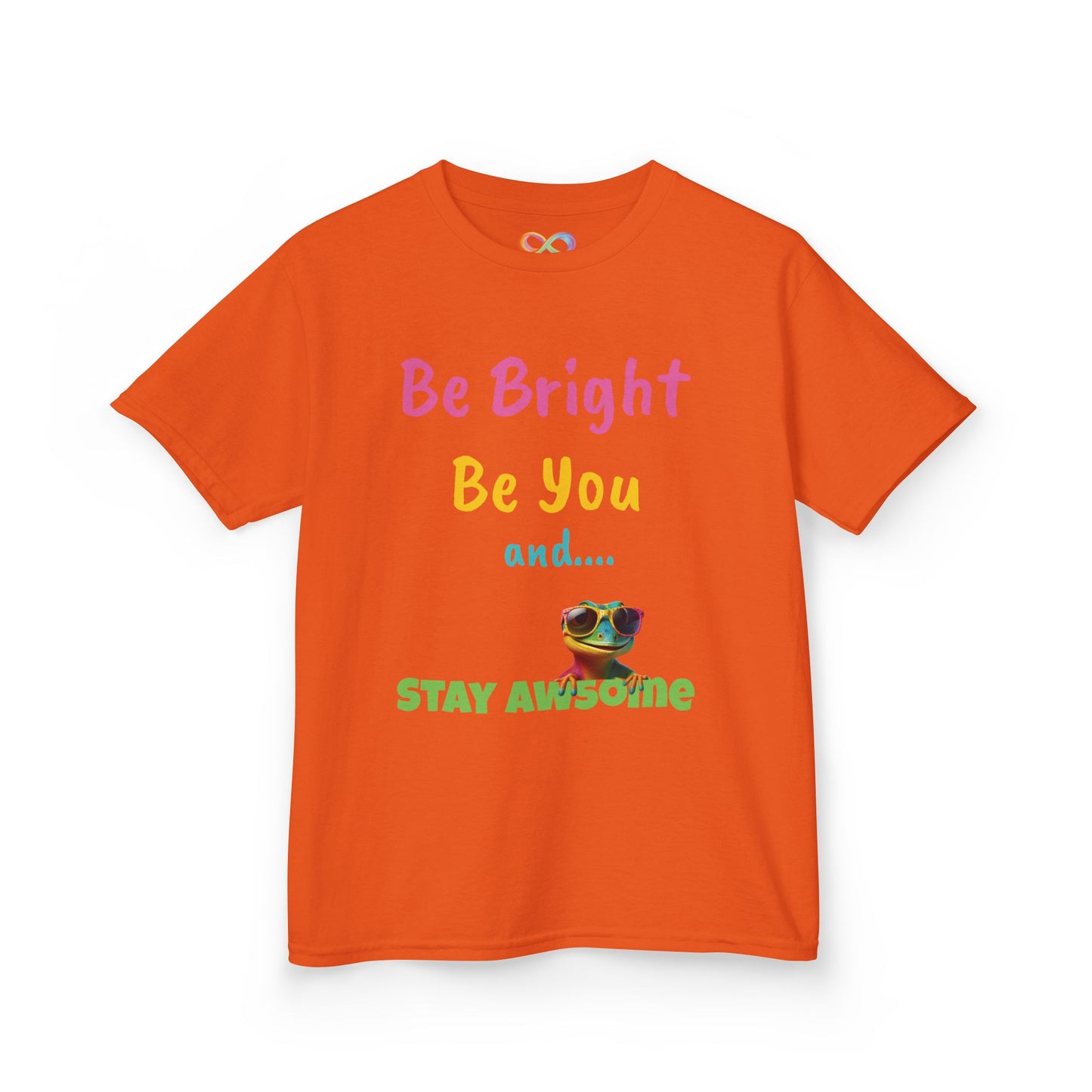 Be Bright Kids Tee – Colourful Cotton Shirt for Everyday Joy