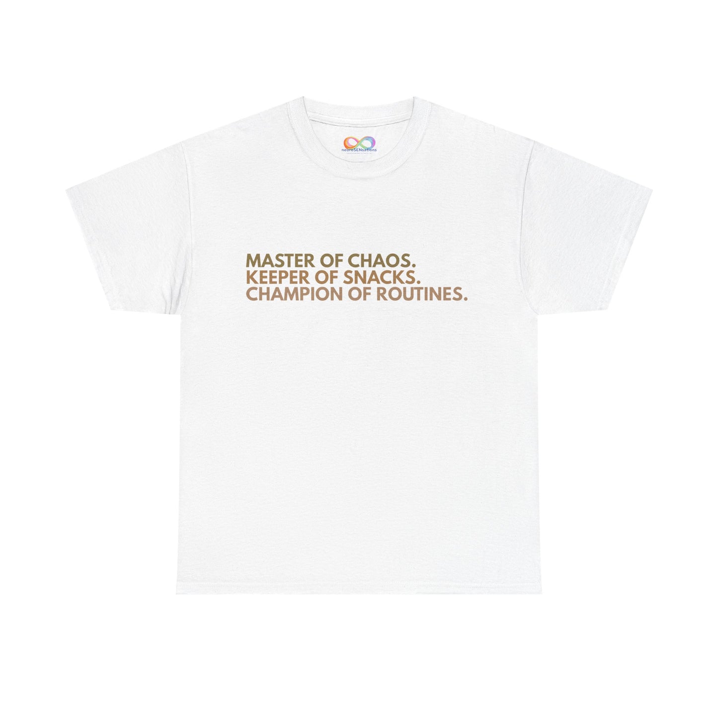 Master of Chaos Tee – Unisex Cotton Statement Shirt