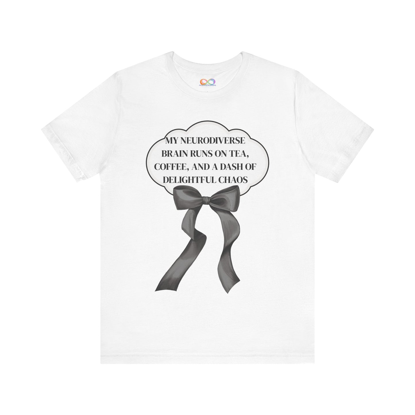 My Neurodiverse Brain Tee – Graphic Cotton Shirt for Creative Expression
