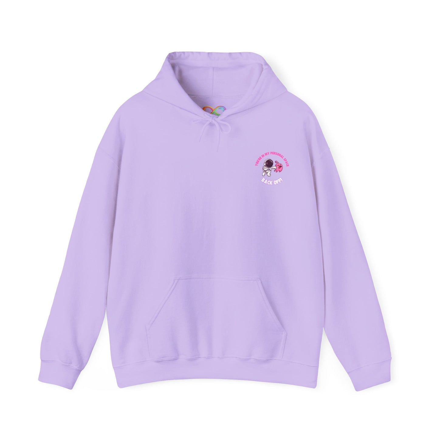 Cosy Unisex Hooded Sweatshirt- You're In My Space