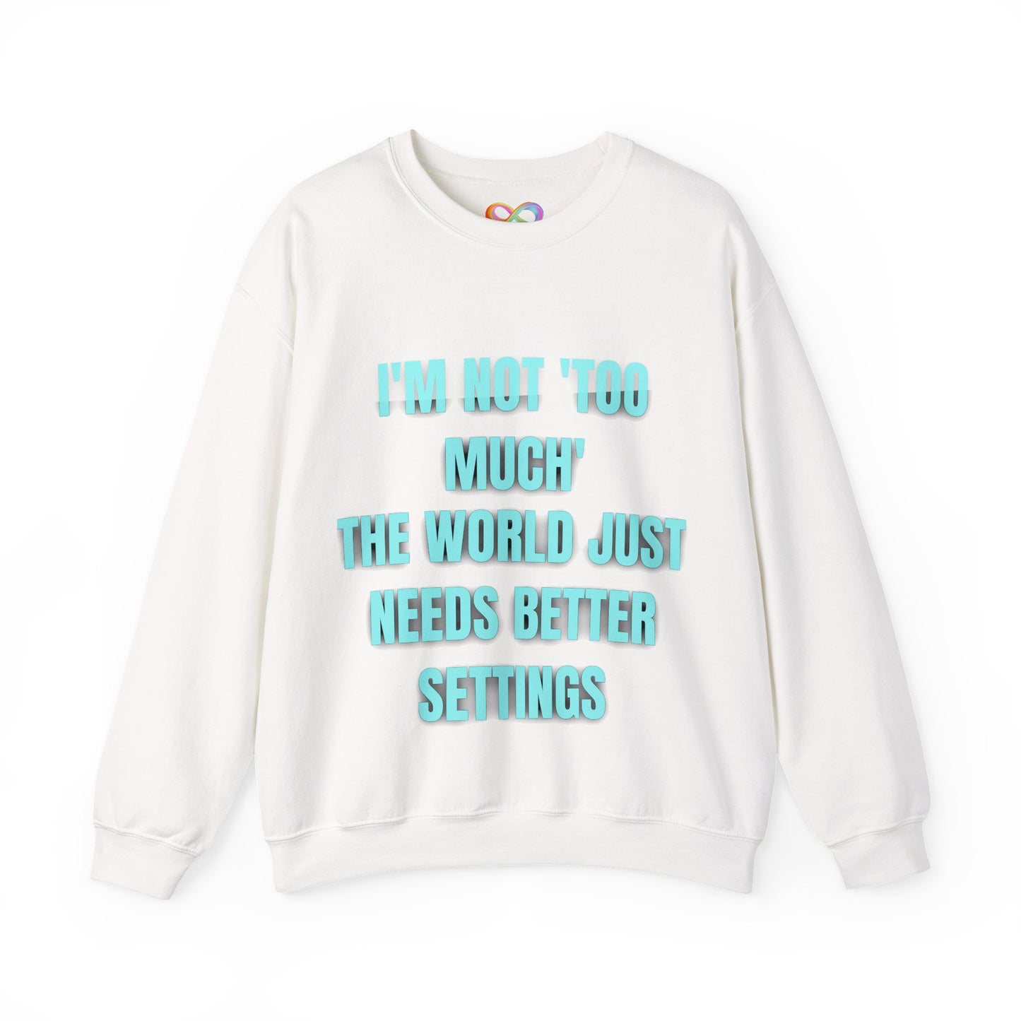 Better Settings Crewneck – Unisex Heavy Blend Sweatshirt