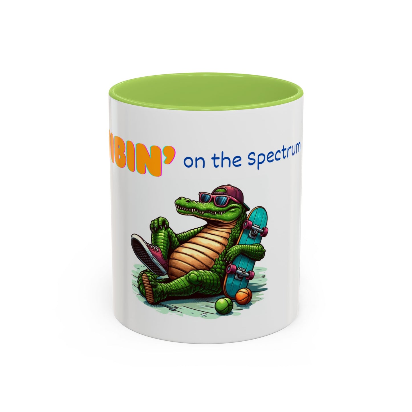 Accent Coffee Mug – Colourful Ceramic Mug Celebrating Neurodivergent Joy