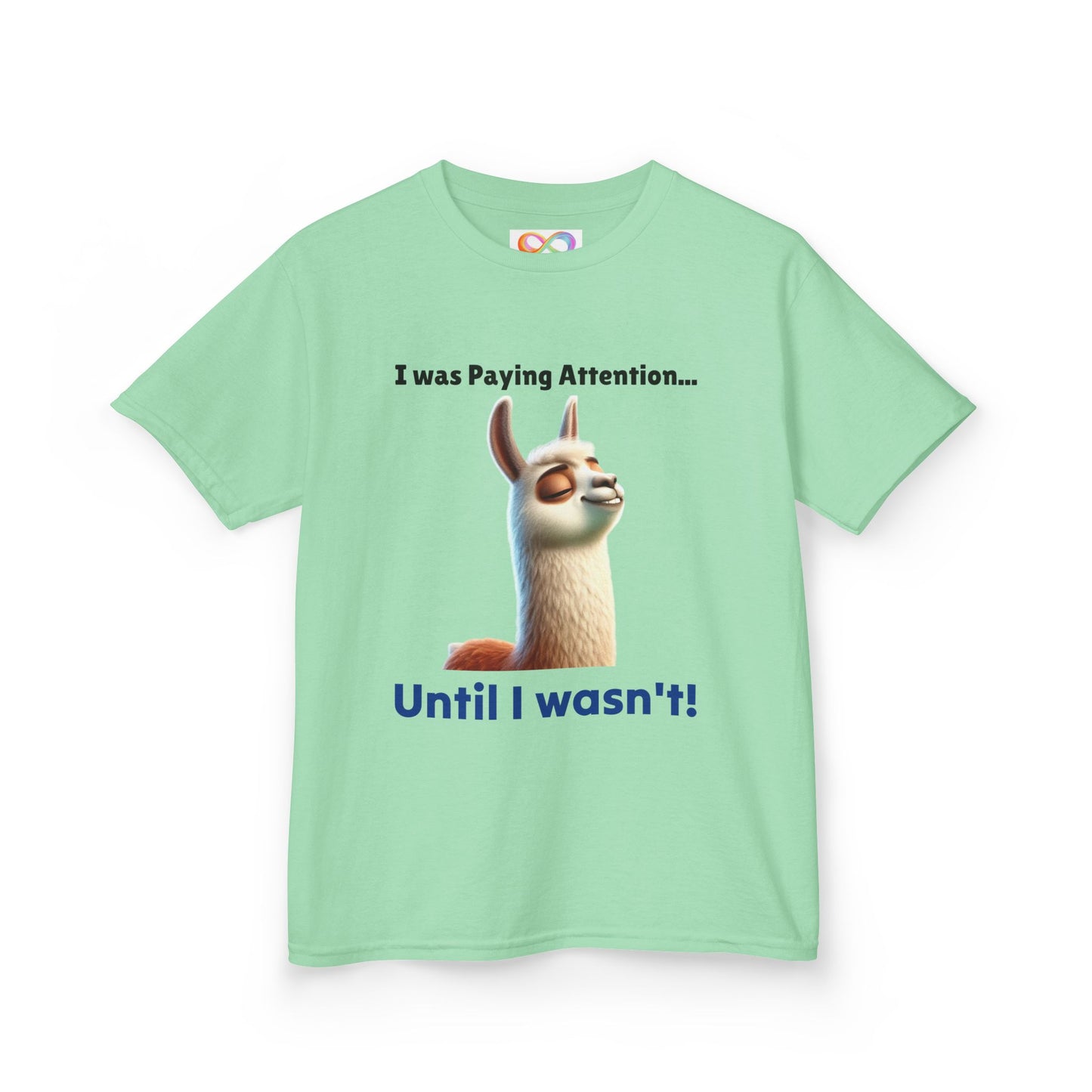 Attention Shift Kids Tee – Colourful Cotton T-Shirt for Neurodivergent Expression