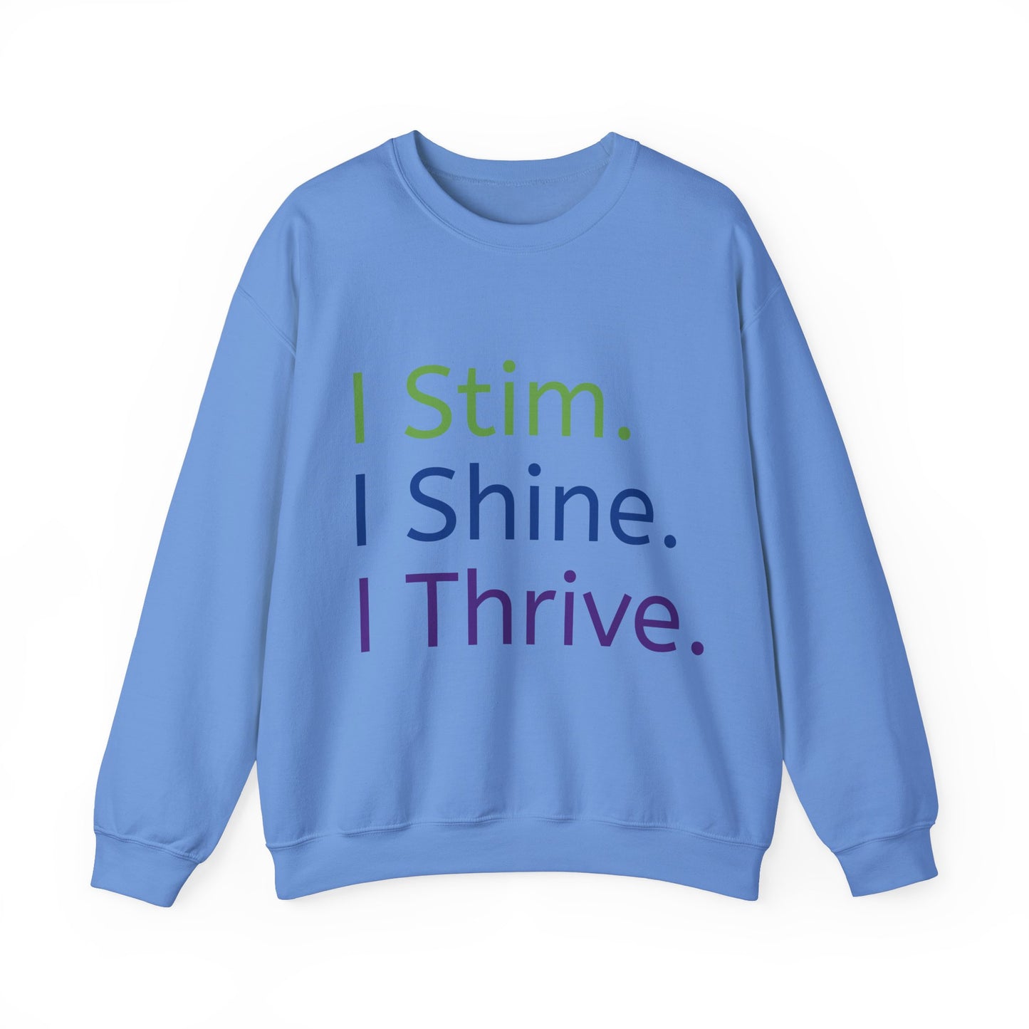 Empowerment Unisex Crewneck – Cosy Cotton Sweatshirt for Neurodivergent Joy