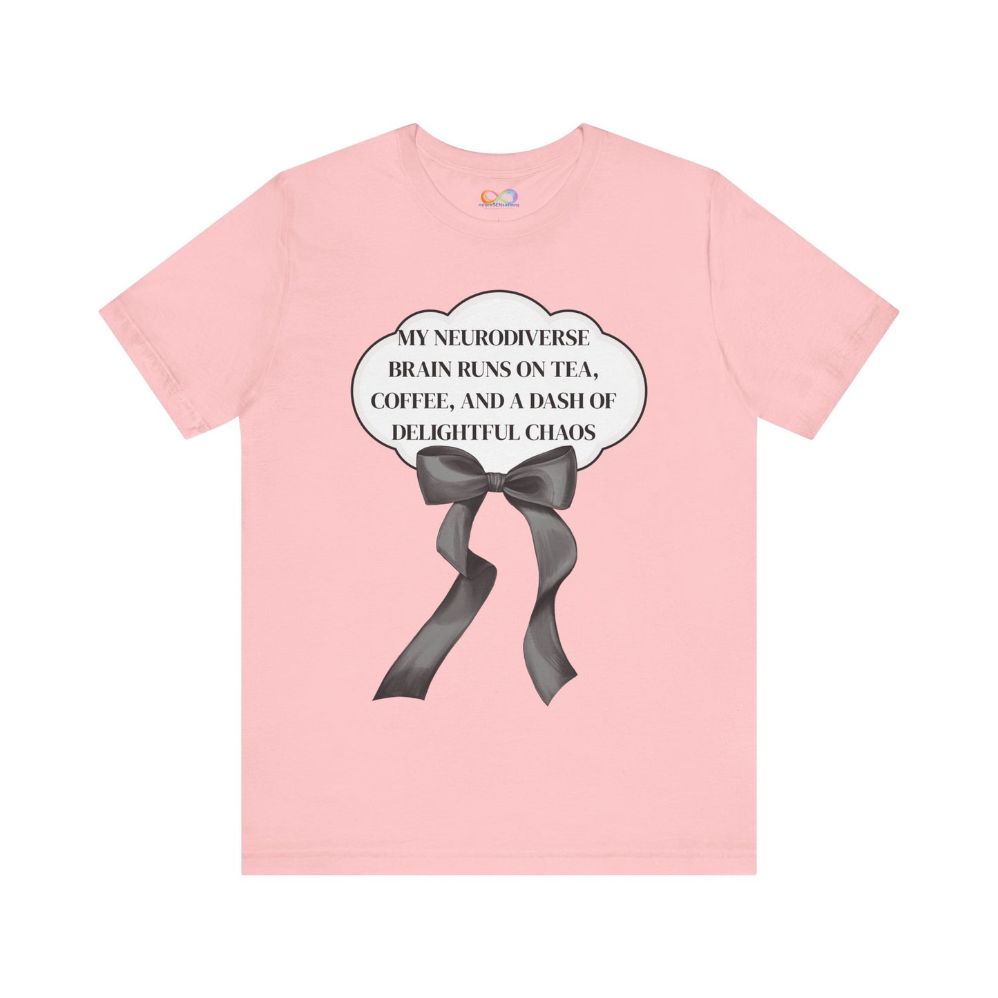 My Neurodiverse Brain Tee – Graphic Cotton Shirt for Creative Expression