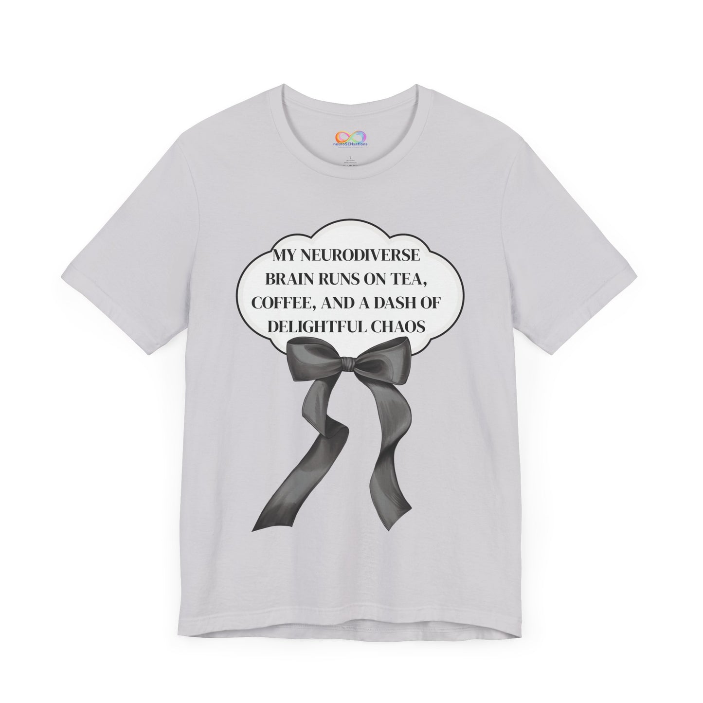 My Neurodiverse Brain Tee – Graphic Cotton Shirt for Creative Expression
