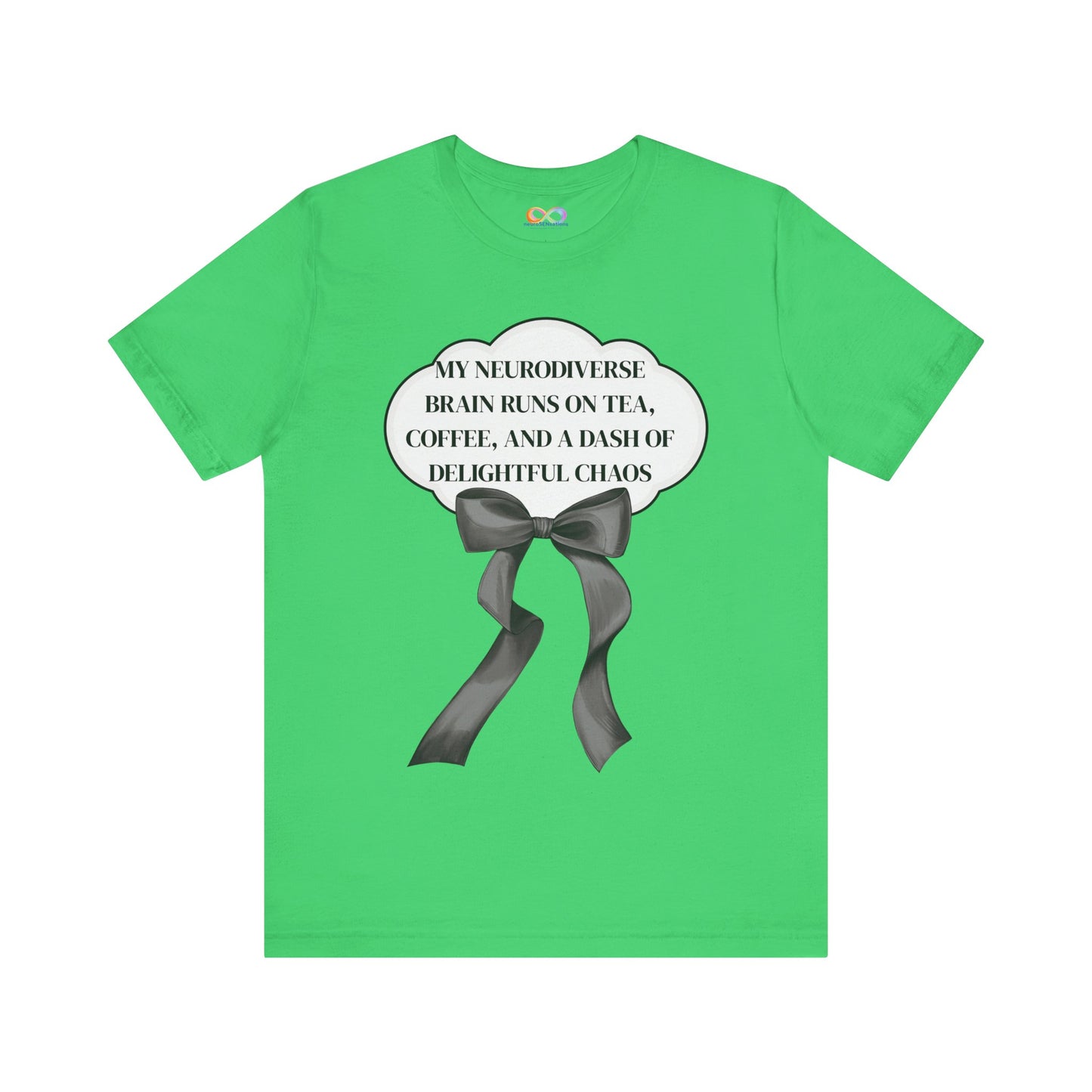 My Neurodiverse Brain Tee – Graphic Cotton Shirt for Creative Expression