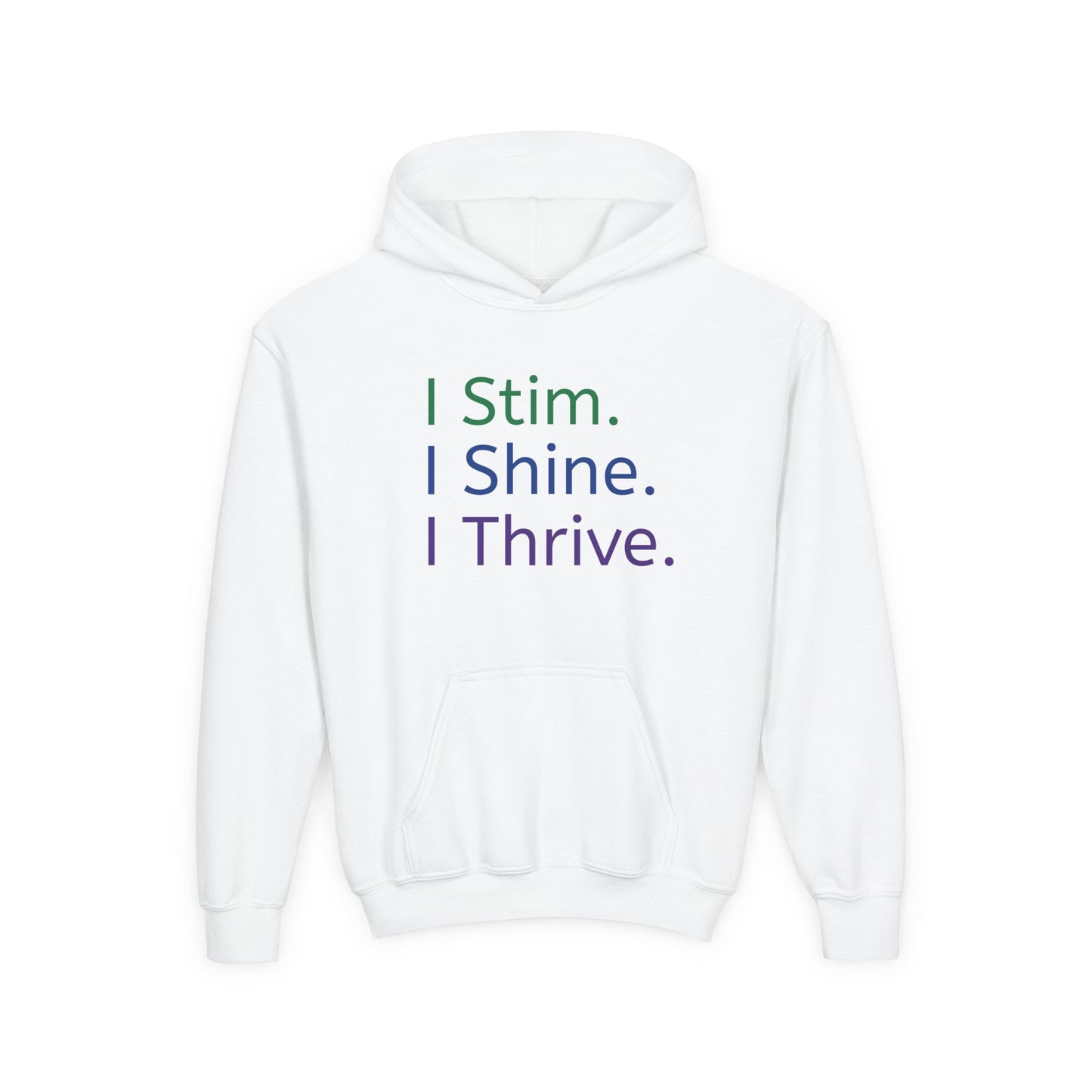Empowerment Youth Hoodie – Cosy Cotton Sweatshirt for Neurodivergent Joy