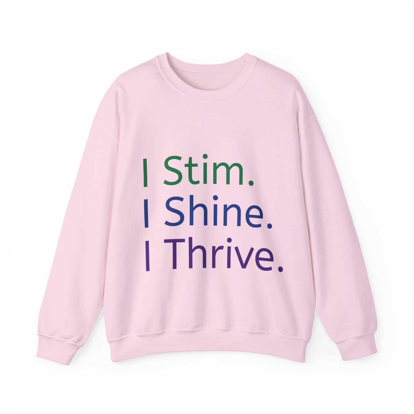 Empowerment Unisex Crewneck – Cosy Cotton Sweatshirt for Neurodivergent Joy