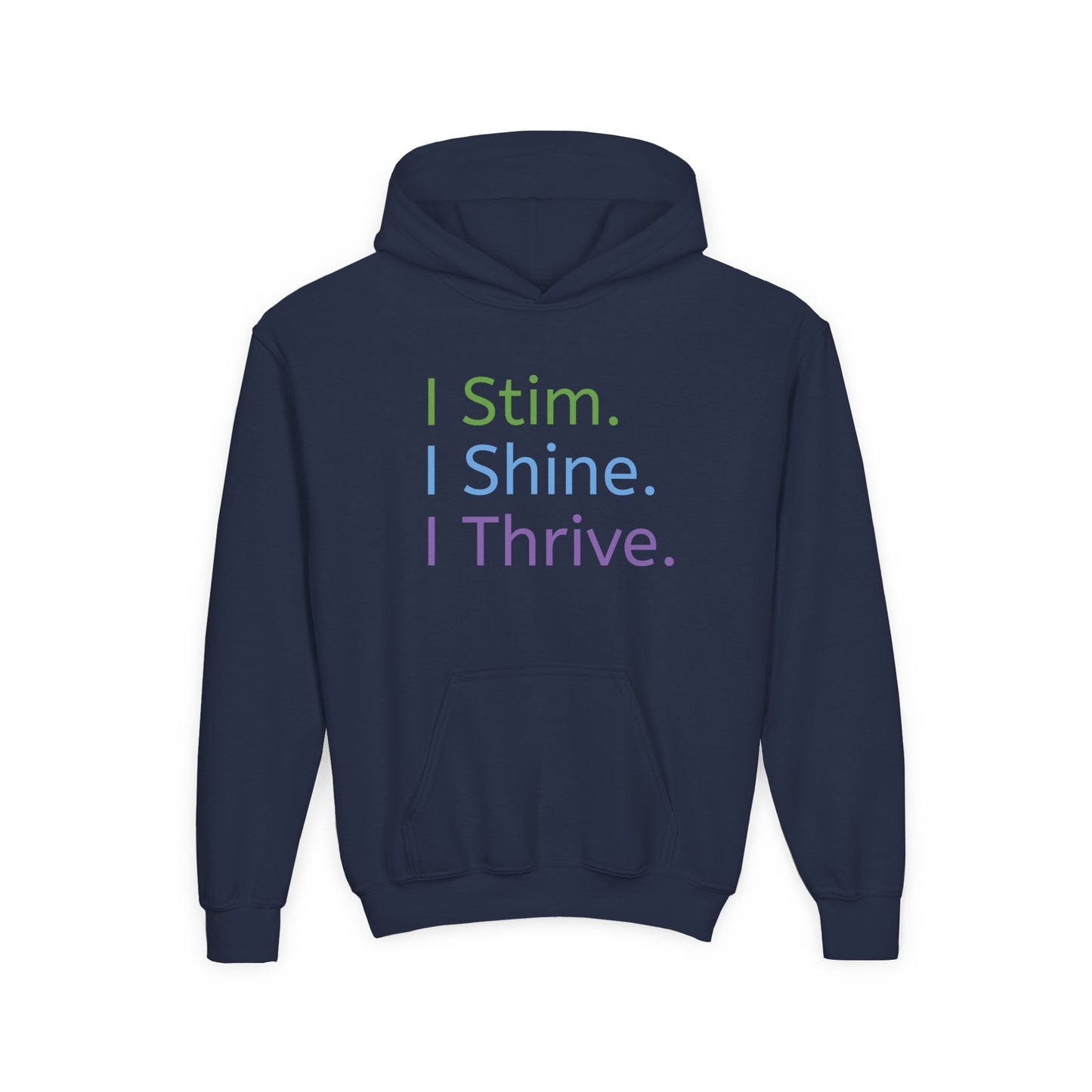 Empowerment Youth Hoodie – Cosy Cotton Sweatshirt for Neurodivergent Joy