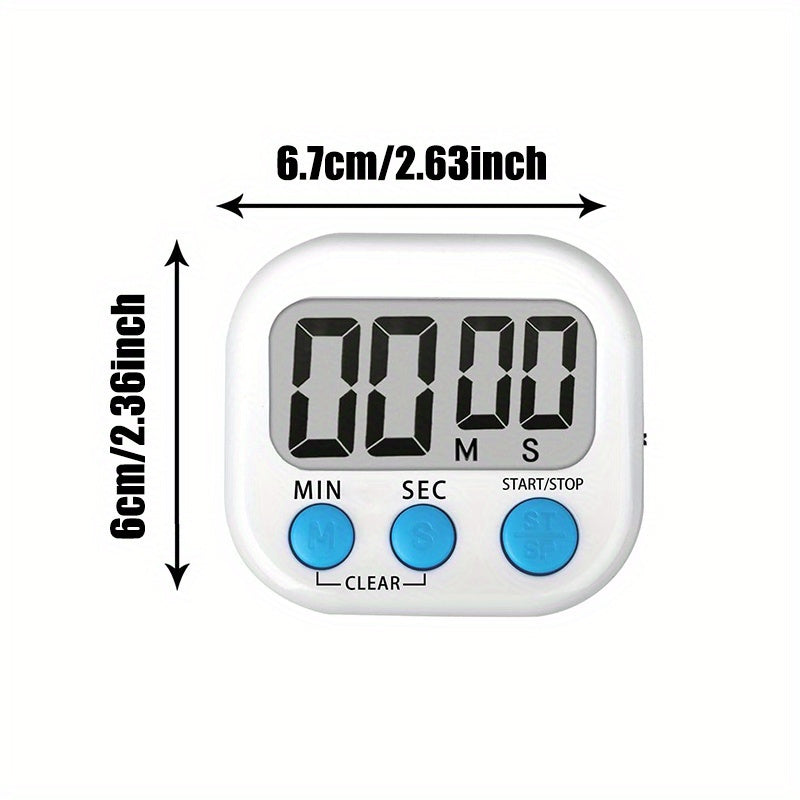 1/2pcs Digital Timer- Battery Not Included