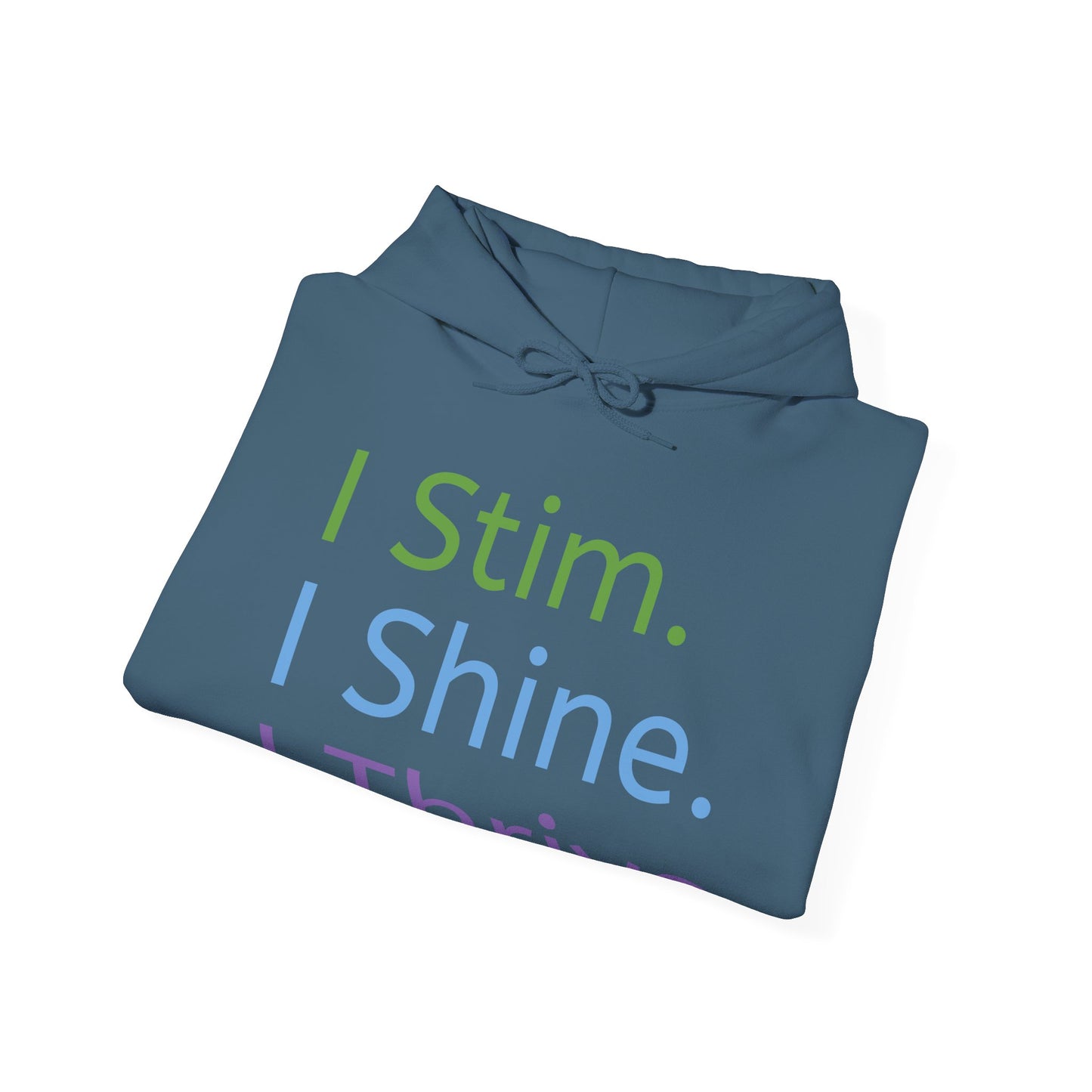 Empowerment Unisex Hoodie – Cosy Cotton Sweatshirt for Neurodivergent Joy