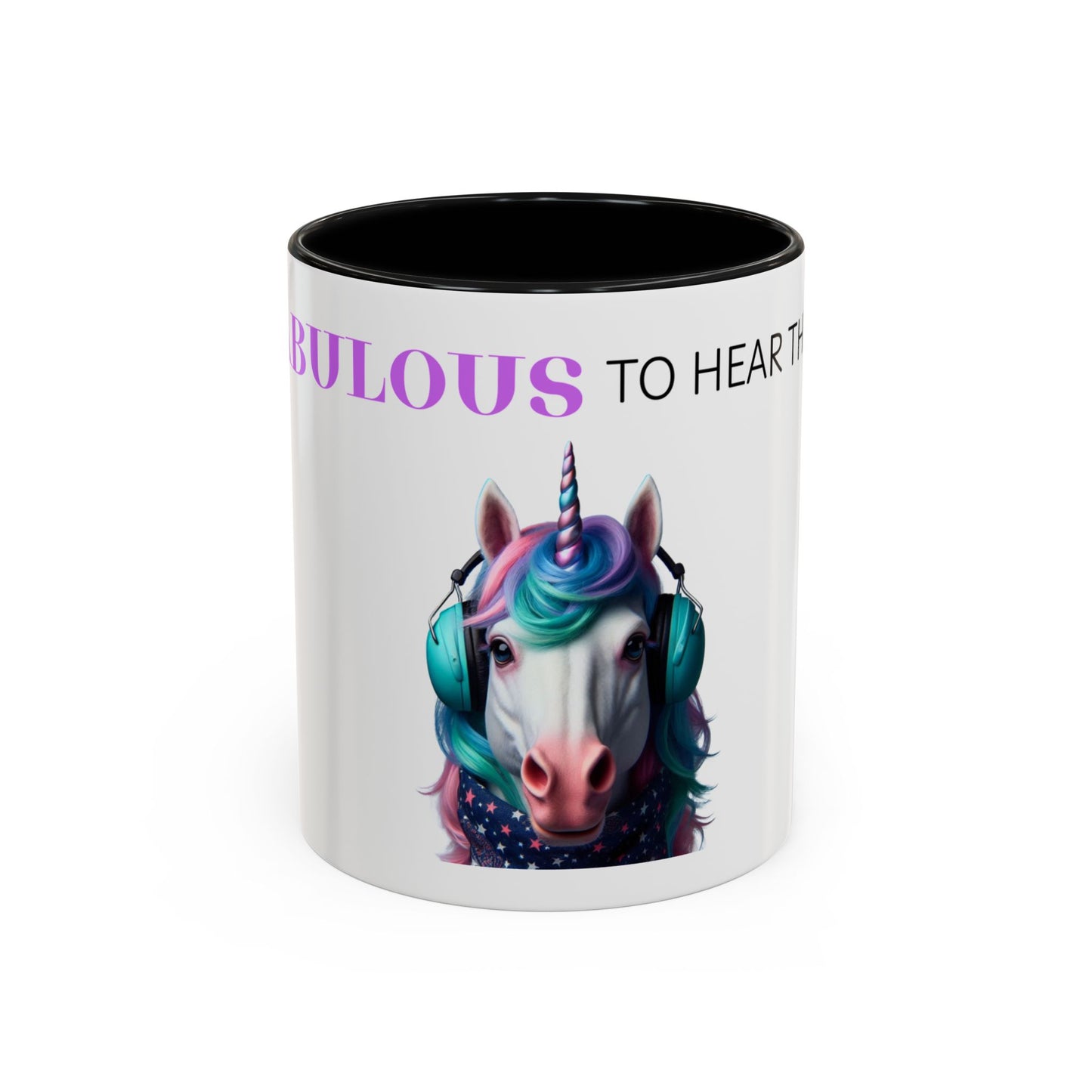 Unicorn Ear Defender Mug – Colourful Ceramic Cup for Sensory-Friendly Joy