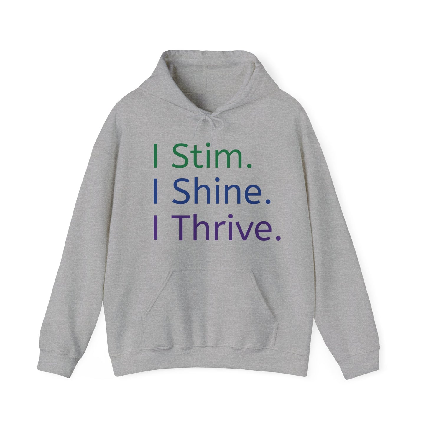Empowerment Unisex Hoodie – Cosy Cotton Sweatshirt for Neurodivergent Joy