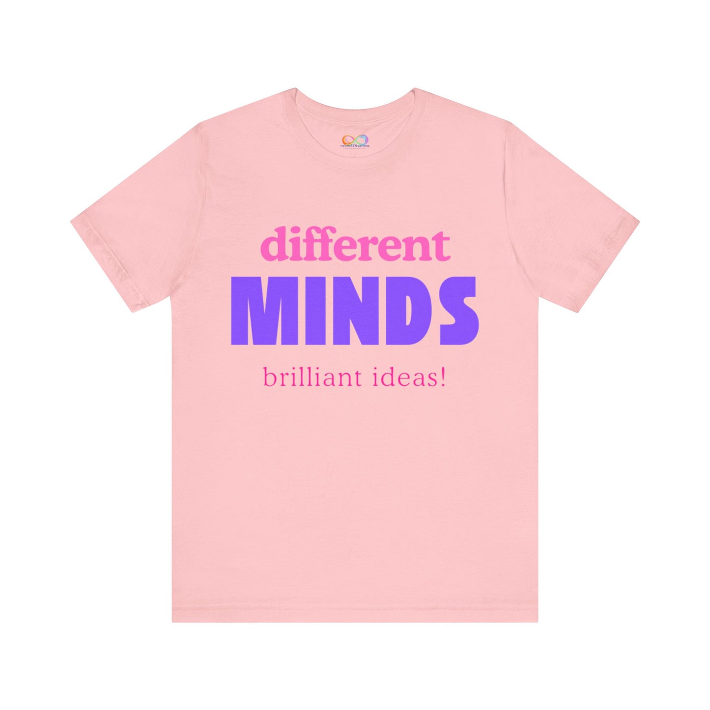 Different Minds- Brilliant Ideas Tee: Unisex Jersey Short Sleeve Shirt