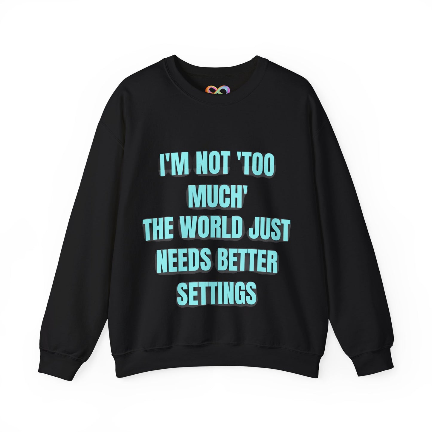 Better Settings Crewneck – Unisex Heavy Blend Sweatshirt