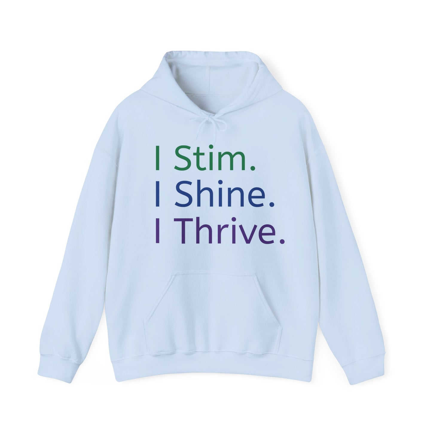 Empowerment Unisex Hoodie – Cosy Cotton Sweatshirt for Neurodivergent Joy