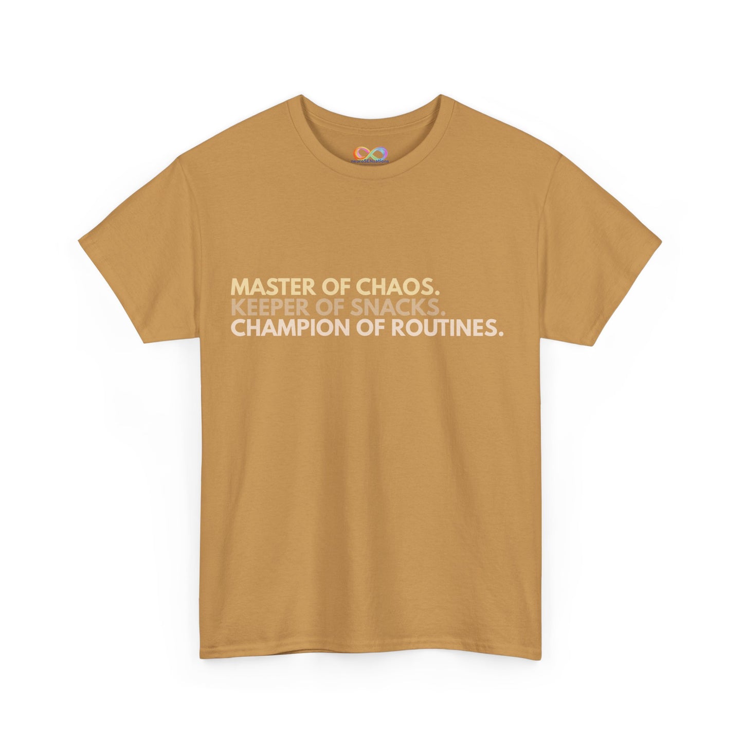 Master of Chaos Tee – Unisex Cotton Statement Shirt
