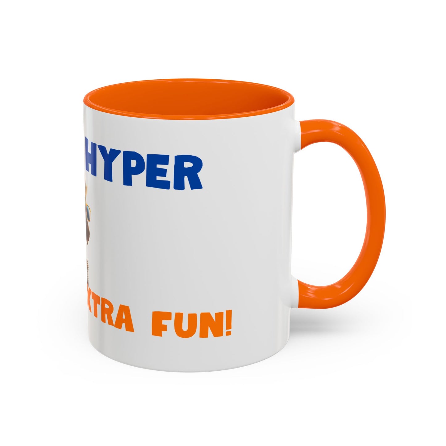 Colourful Ceramic Cup Celebrating Neurodivergent Energy